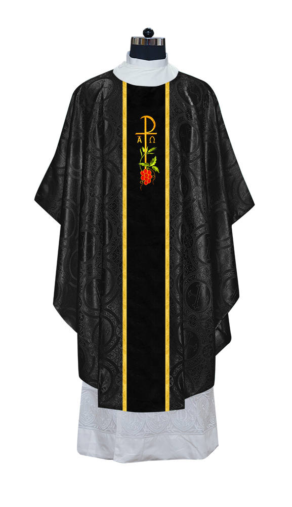 Gothic Chasuble with Spiritual Motif