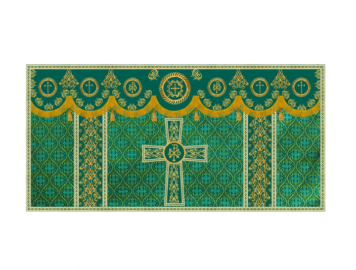 Church Altar Cloth with Trims