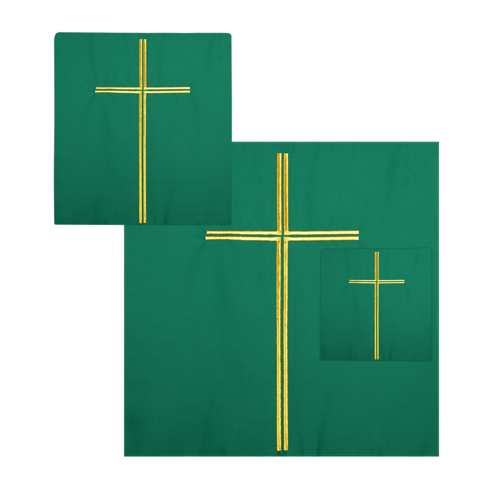 Mass set with Embroidered Cross Motif