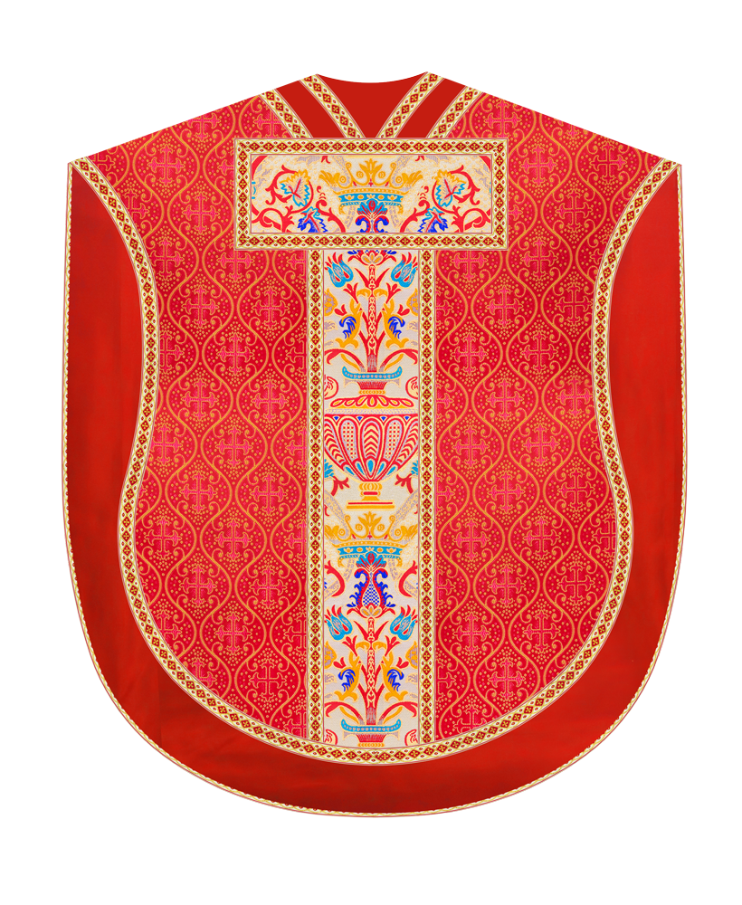 Coronation Tapestry Borromean Chasuble with Trims