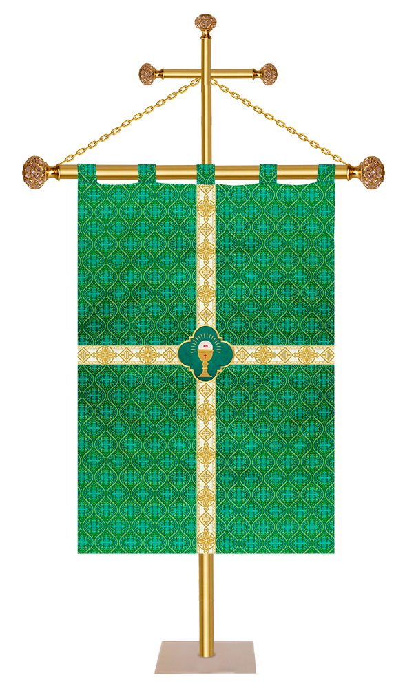 Ornate Orphrey Church Banner