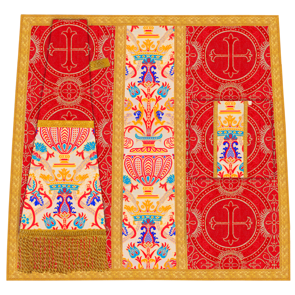 Coronation Tapestry with Gothic Highline Mass Set