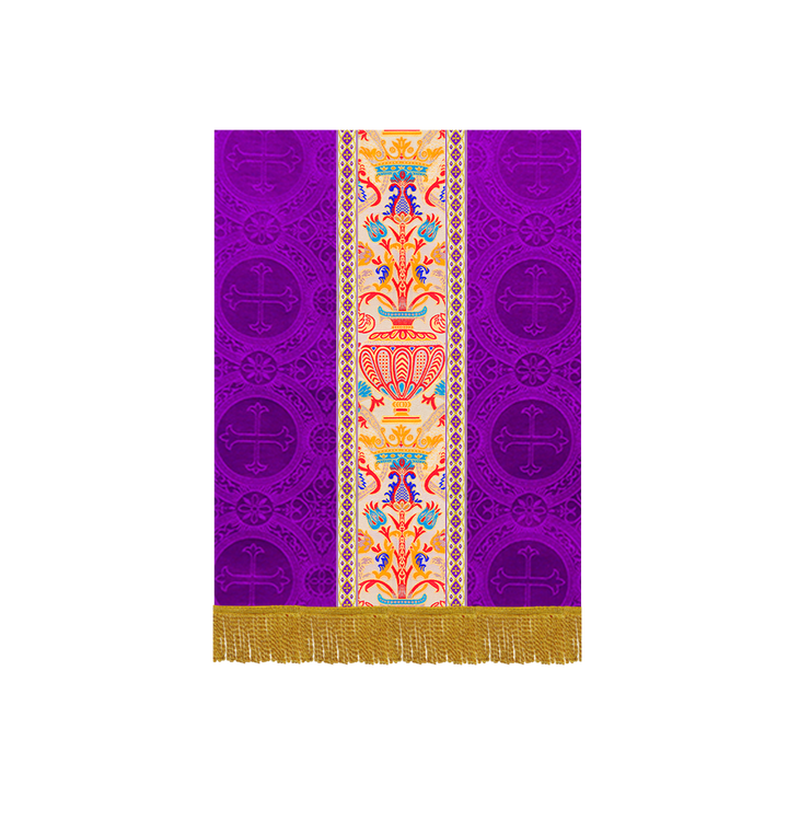 Pulpit/Lectern with Tapestry and Trims