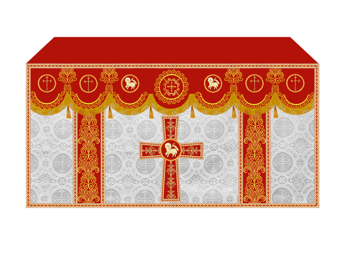 Altar Parament with Motif and Trims