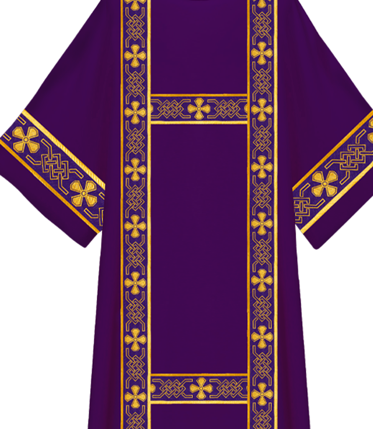 Deacon Dalmatics Vestment with lace