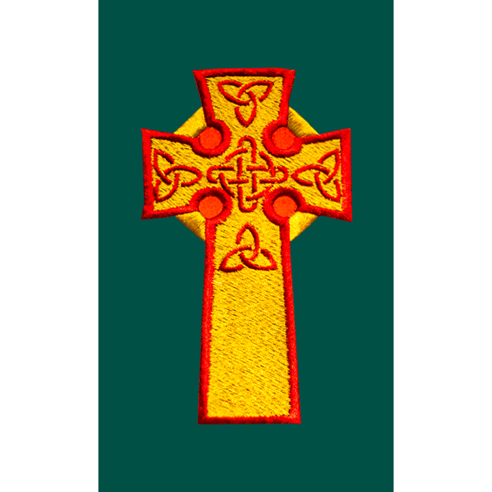 Priest Stole with Celtic Cross Motif