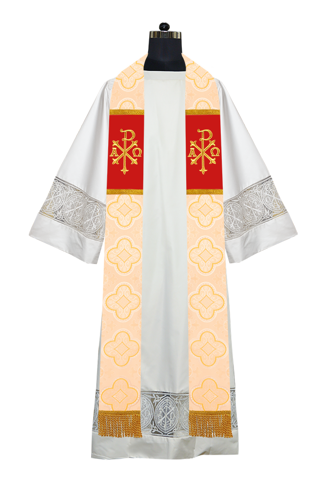 Clergy Stole with Spiritual motif