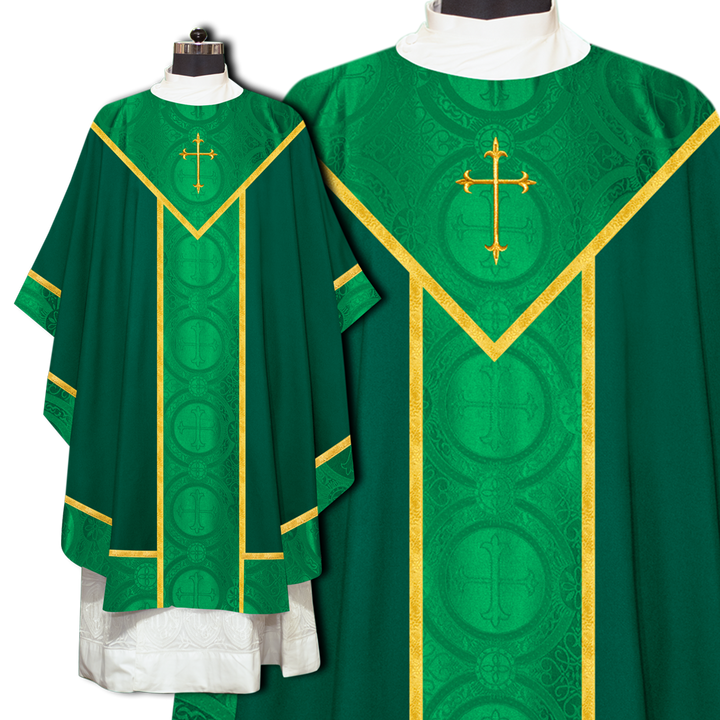 Adorned Gothic Chasuble Vestment