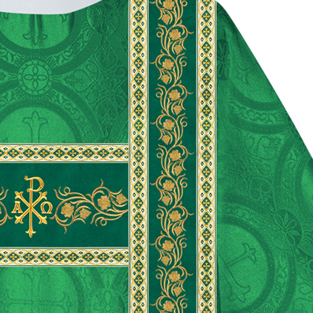 Dalmatics Vestments Adorned With Braids and Trims