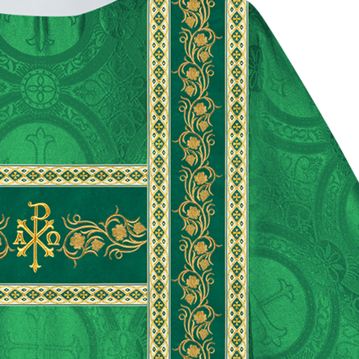 Dalmatics Vestments Adorned With Braids and Trims