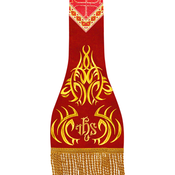 Embroidered Roman Stole with Motif