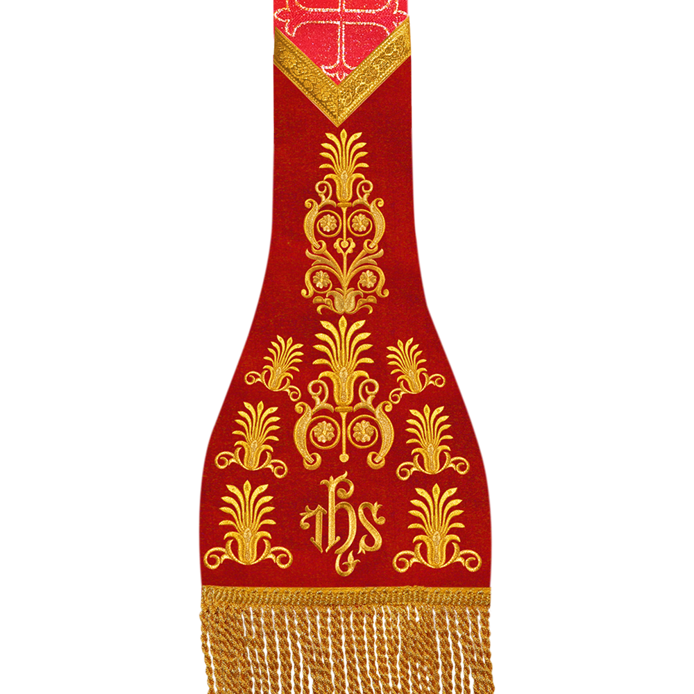 Roman Stole with embroidered motif