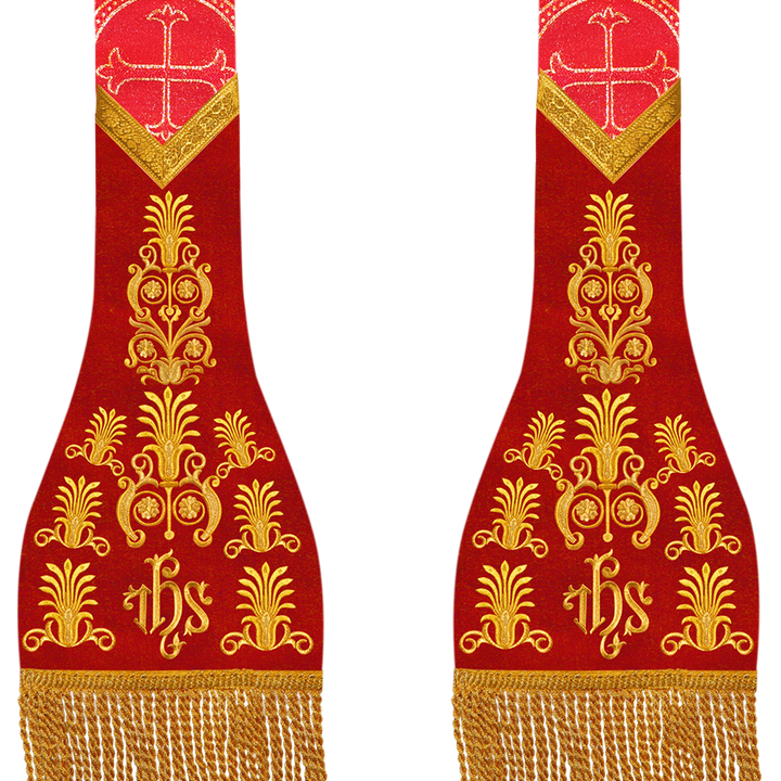 Roman Stole with embroidered motif