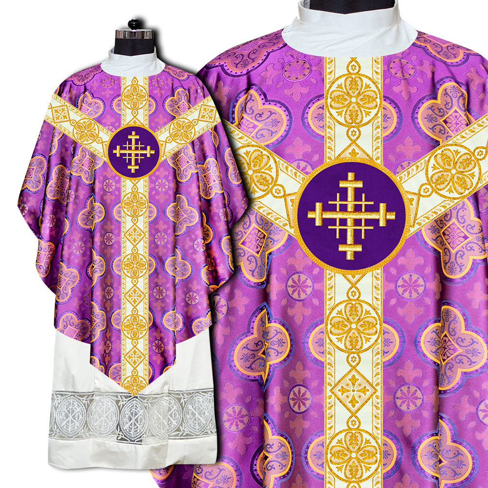 Spiritual Pugin Sytle Chasuble with Orphrey