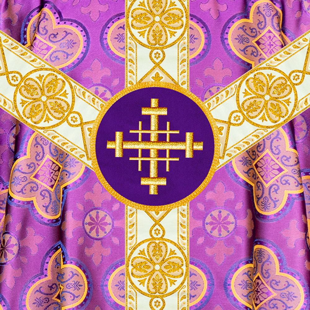 Spiritual Pugin Sytle Chasuble with Orphrey