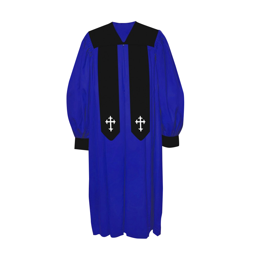 100% Giza Cotton Classical Choir Robe