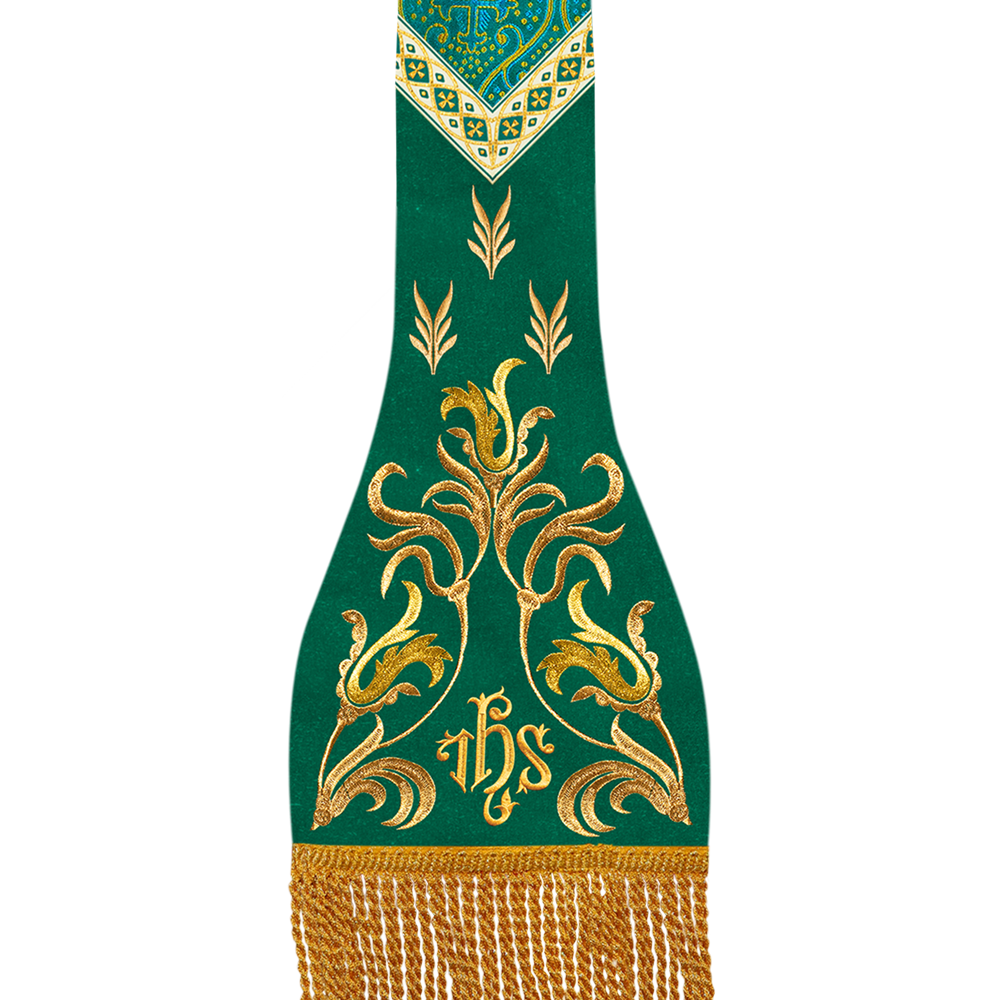 Roman Catholic Stole with Spiritual motif