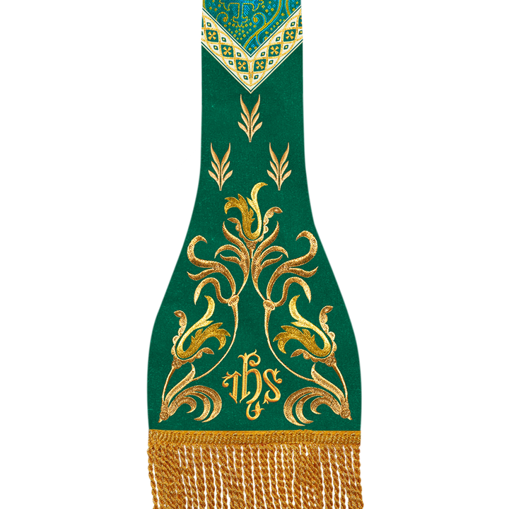 Roman Catholic Stole with Spiritual motif