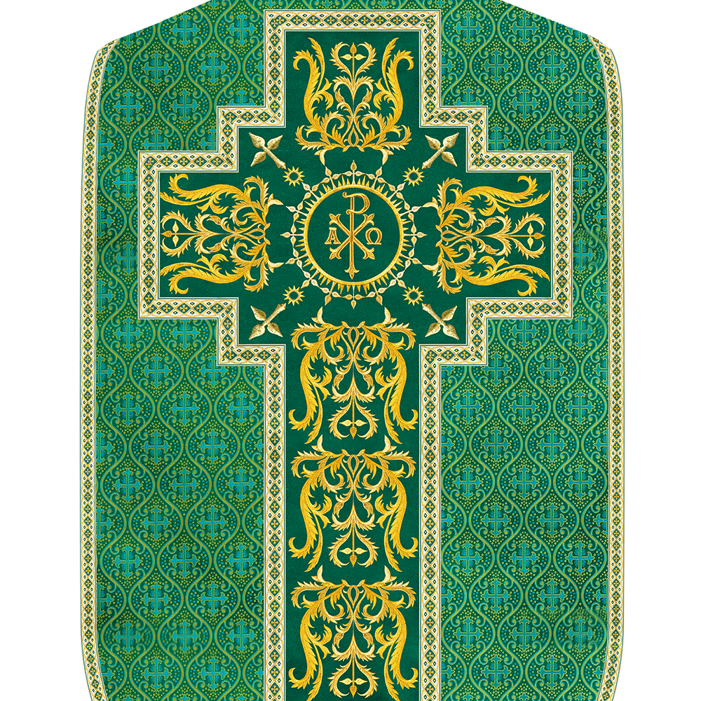 Set of Four Beautiful Roman chasuble vestments