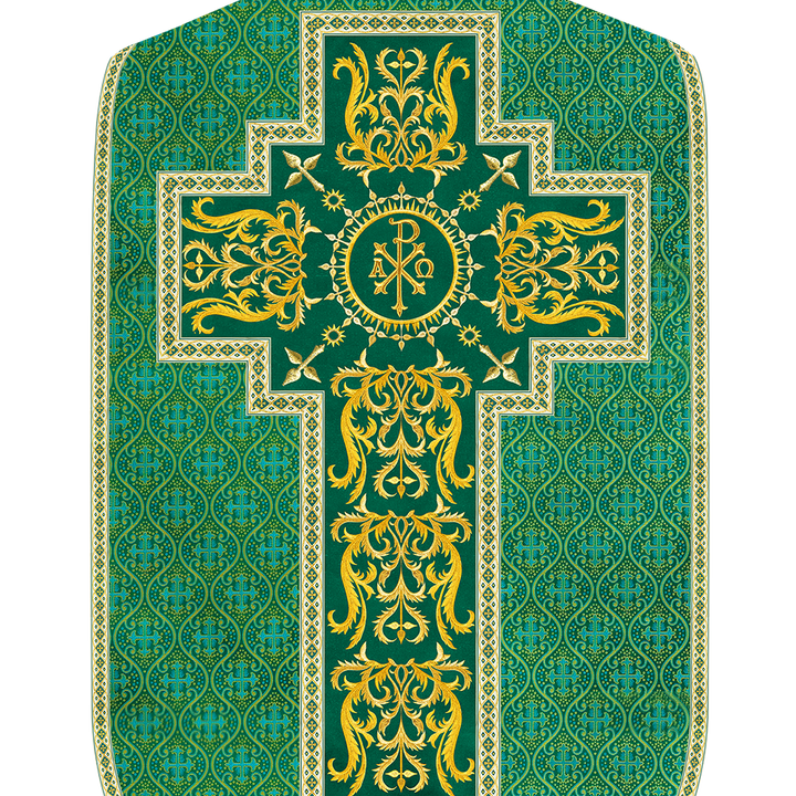 Set of Four Beautiful Roman chasuble vestments