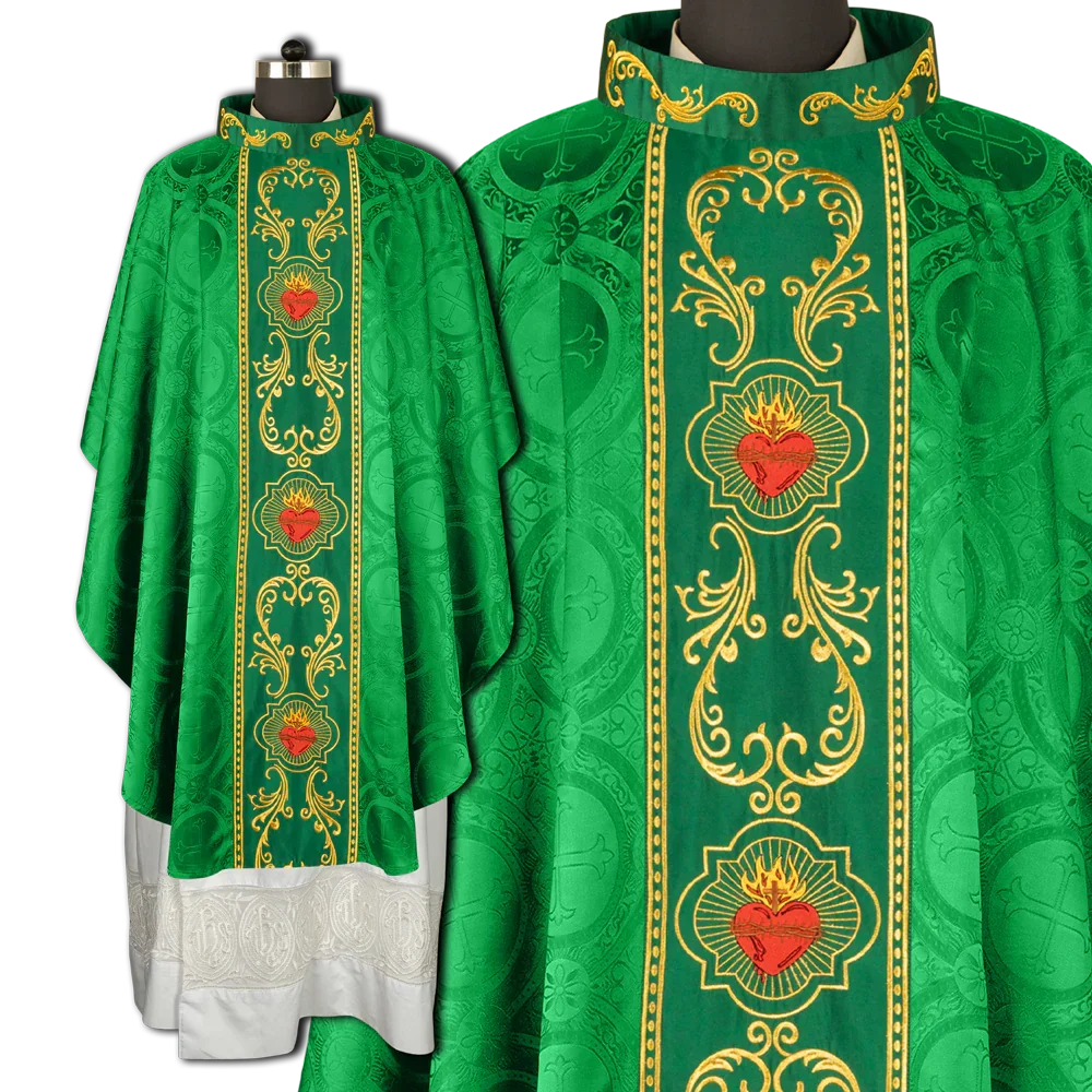 Embroidered Chasuble Vestment – Liturgical Attire | PSG VESTMENTS
