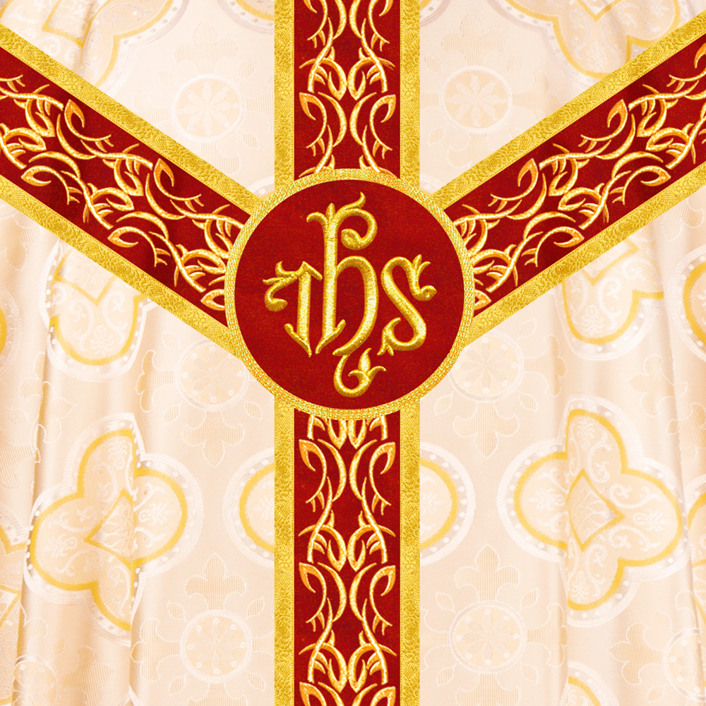 Gothic Chasuble with Adorned Designs