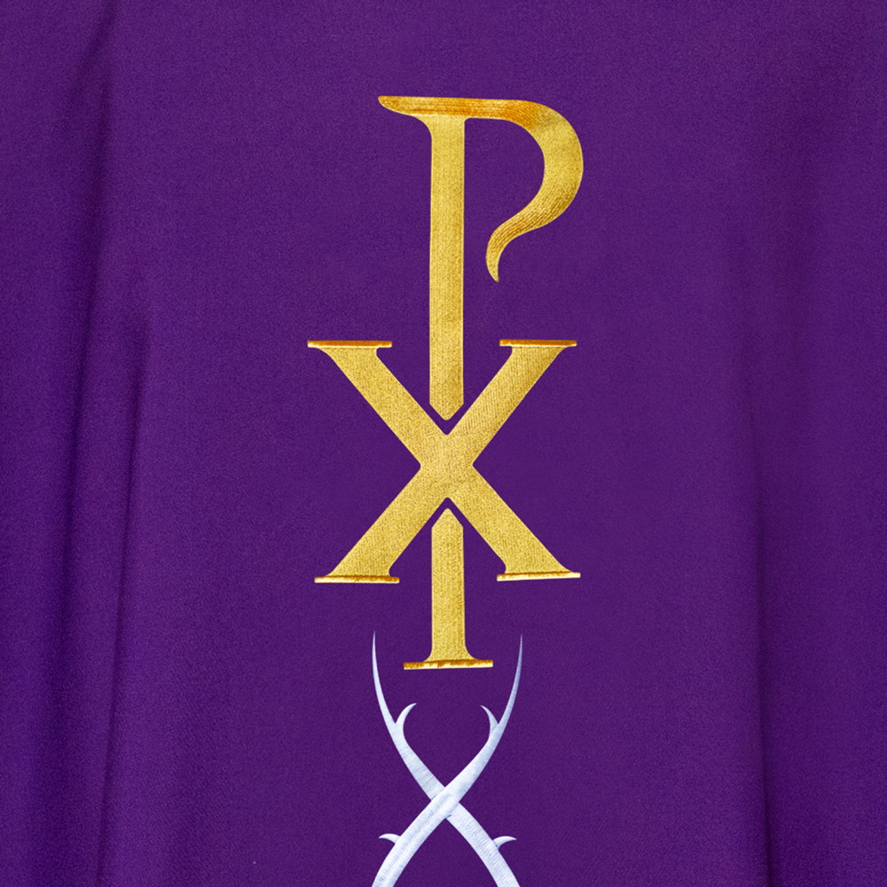 Lenten PAX Gothic chasuble