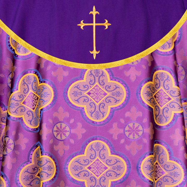 Gothic Chasuble With Western Cross