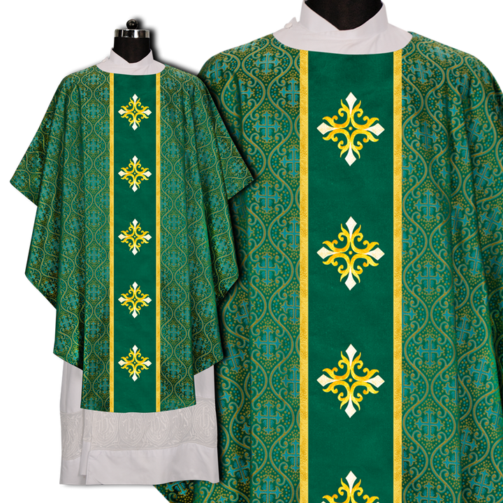 Gothic Chasuble with Cross Motif