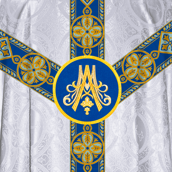 Marian Design Gothic Chasuble Vestment