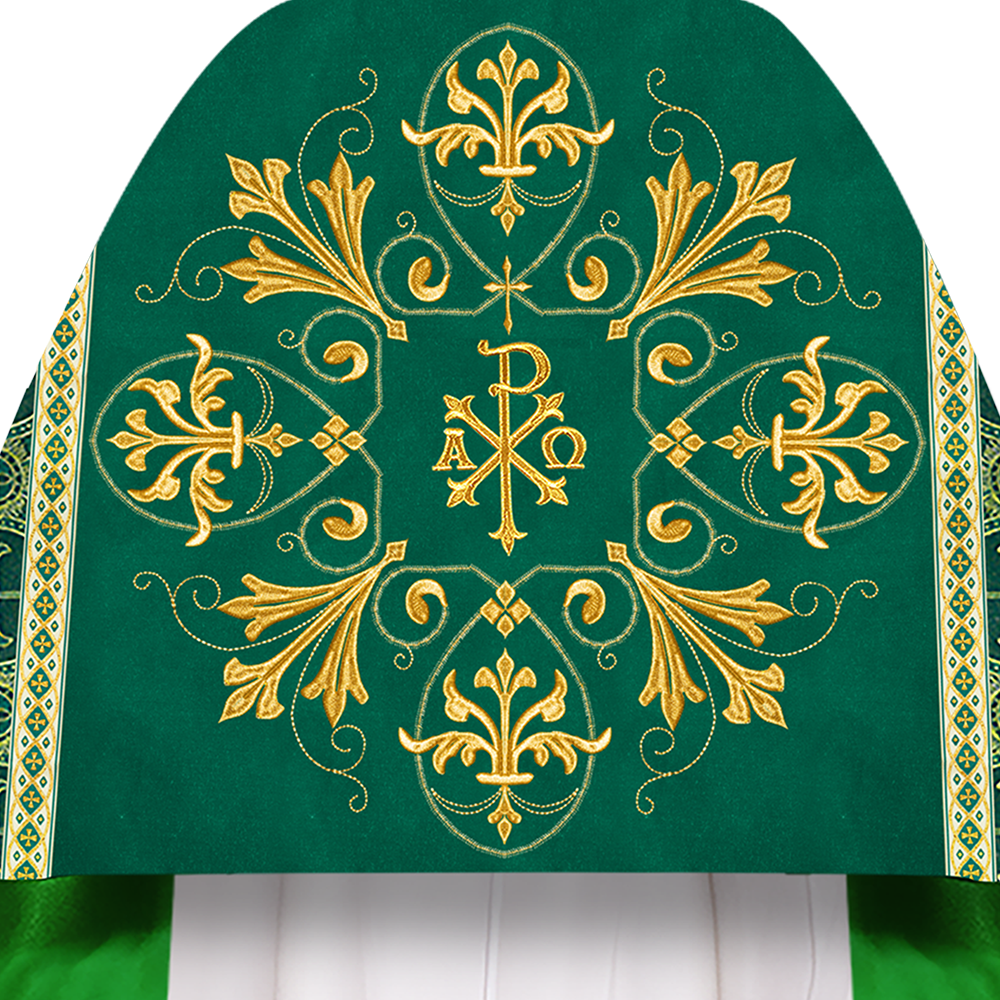 Humeral Veil Vestment with Adorned Liturgical Motif