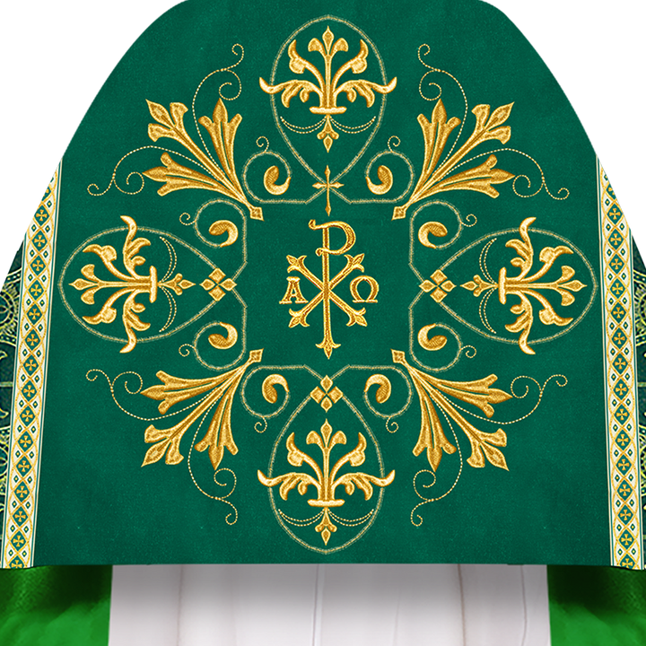 Humeral Veil Vestment with Adorned Liturgical Motif