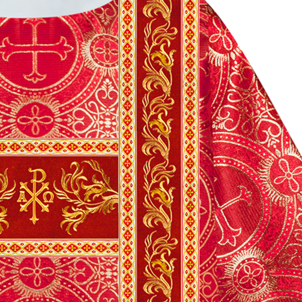 Dalmatics Vestments With Enhanced Embroidery