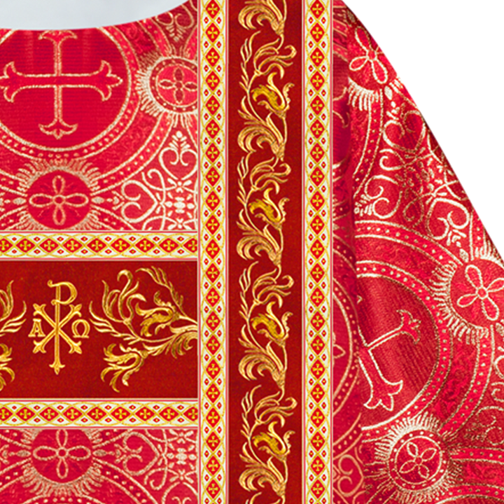 Dalmatics Vestments With Enhanced Embroidery