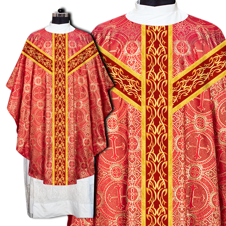 Embroidered Gothic chasuble