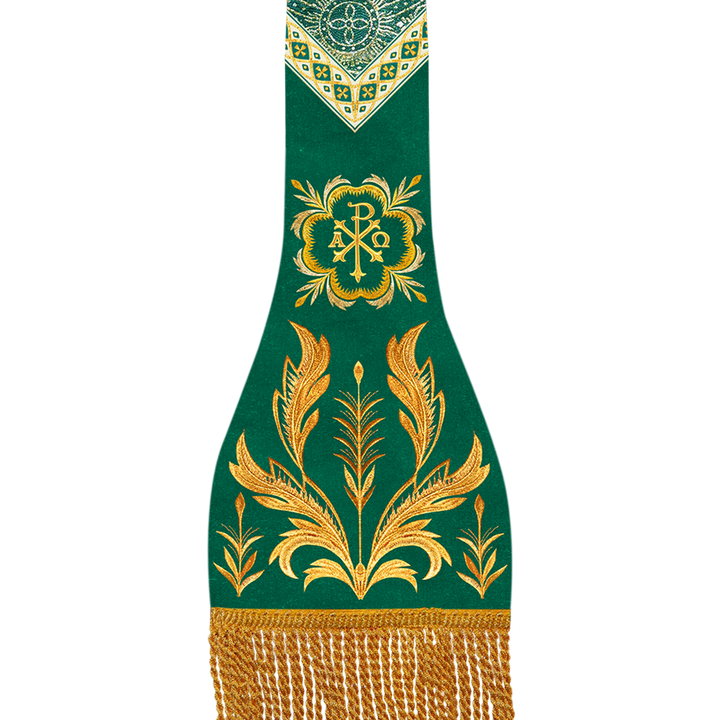 Spiritual Catholic Stole with Embroidery