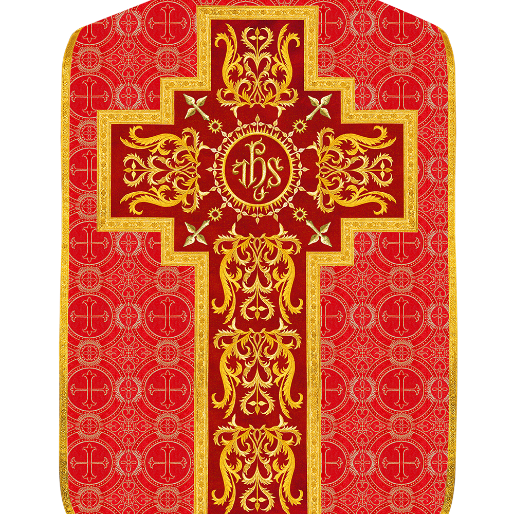 Roman Chasuble with matching stole