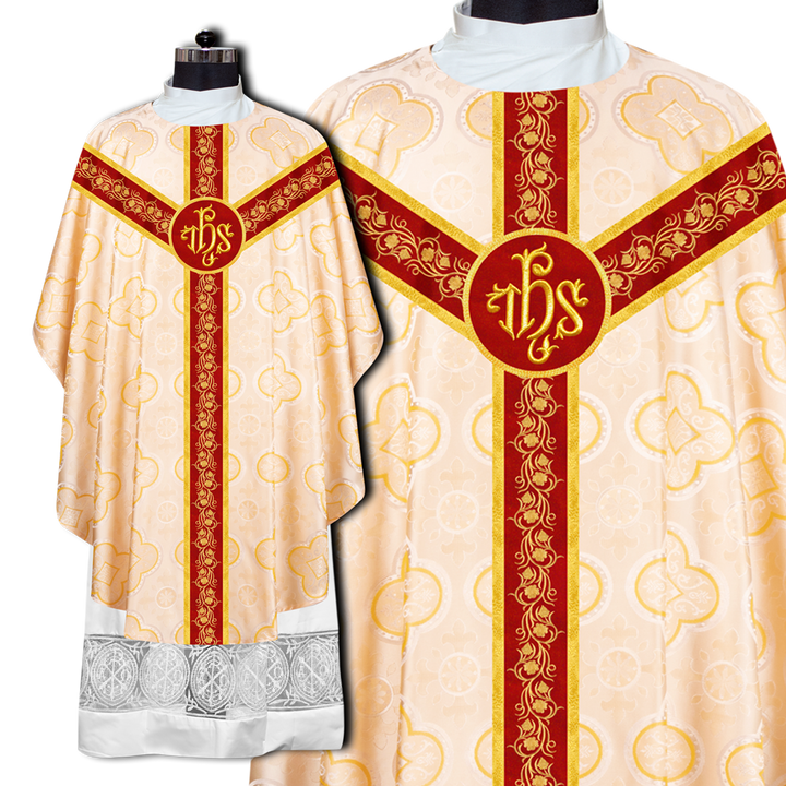 Gothic Chasuble with Grapes Embroidery