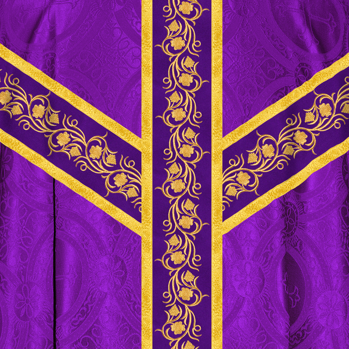 Gothic Chasuble with Grapes Design