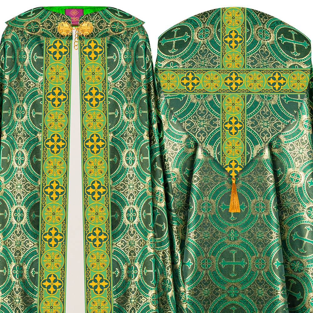 Gothic Highline Mass set Vestments with Orphrey