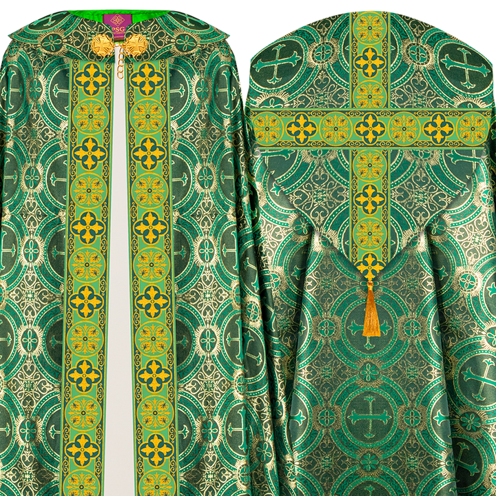 Gothic Highline Mass set Vestments with Orphrey