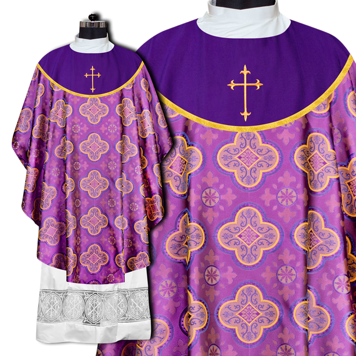 Gothic Chasuble With Western Cross