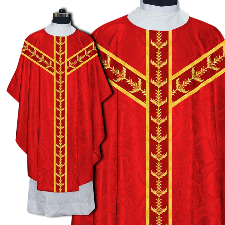 Gothic Chasuble Vestment with Lace