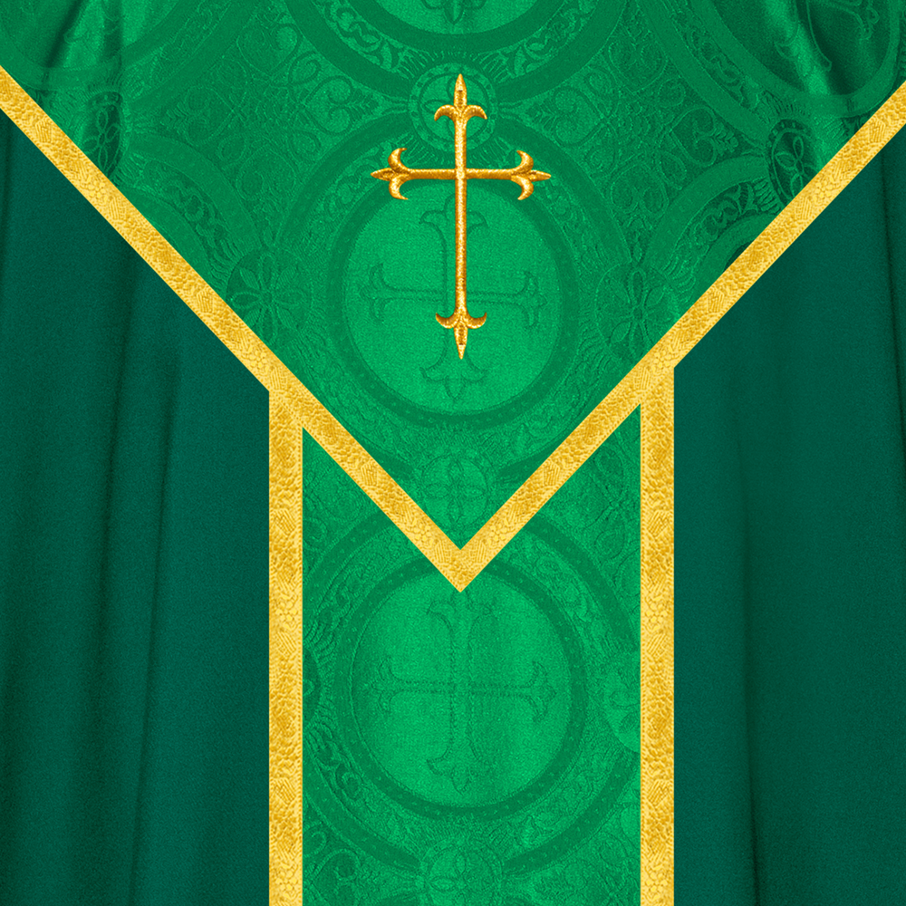 Adorned Gothic Chasuble Vestment