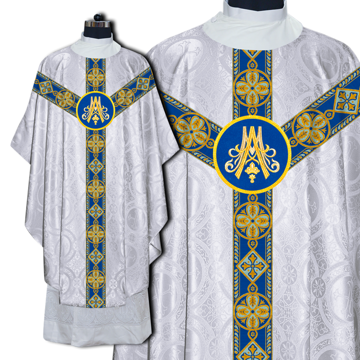 Marian Design Gothic Chasuble Vestment