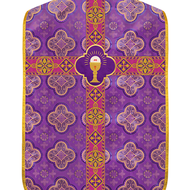 Roman Chasuble with Woven Braids