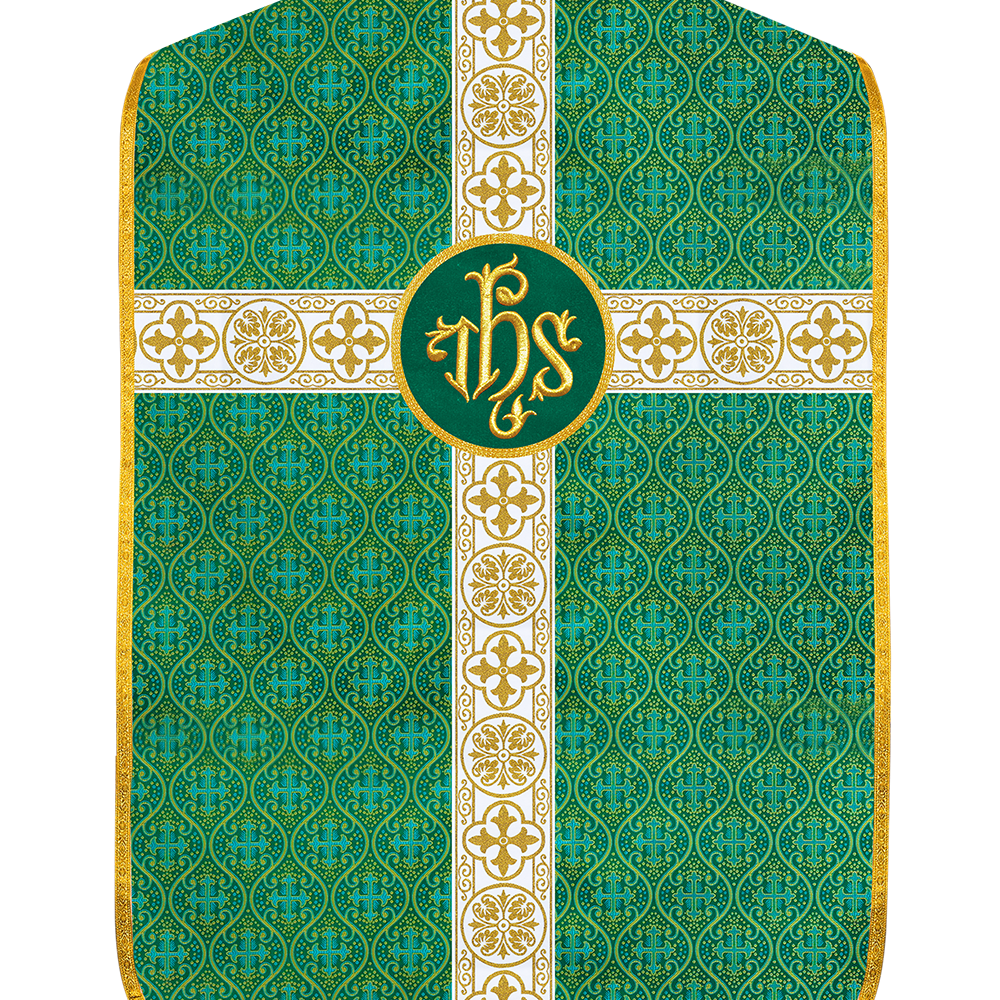 Roman Catholic Chasuble with Spiritual Motif