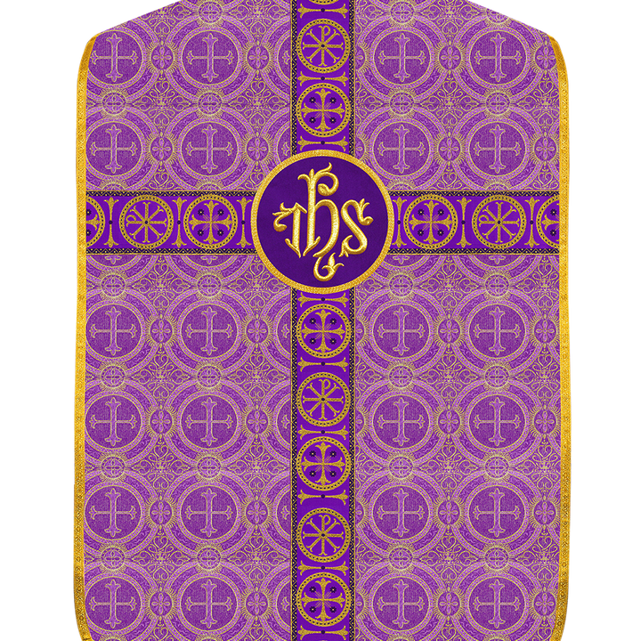 Roman Chasuble with Adorned Orphrey