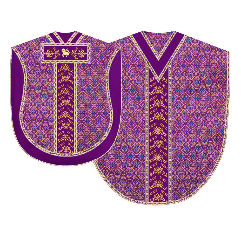 Borromean Chasuble with Adorned Lace