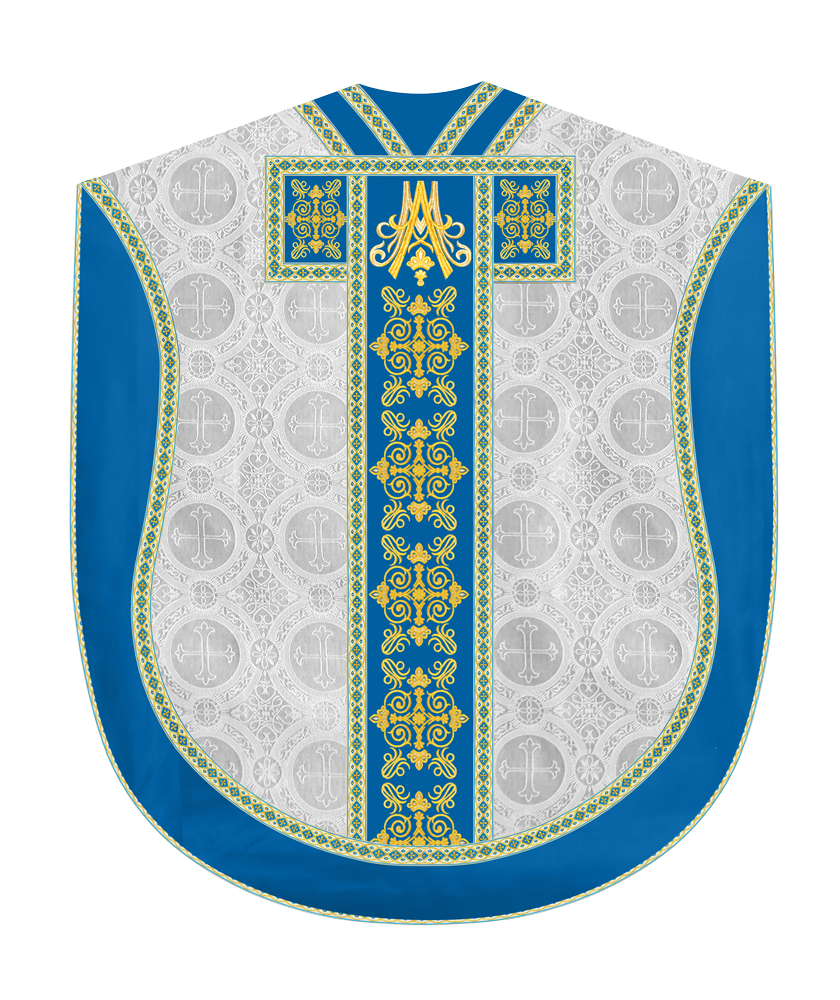 Marian Borromean Chasuble Vestment